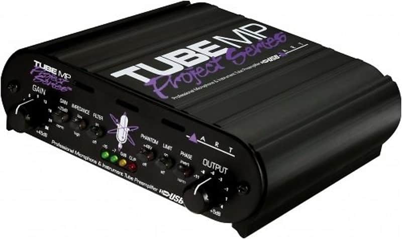ART Tube MP USB Project Series Tube Mic Preamp With USB - (New) image 1