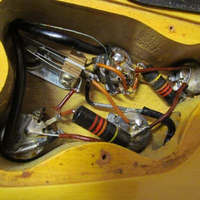 1961 Gibson Les Paul Special TV Yellow Original Crown Inlay Super Clean W/OSC image 8