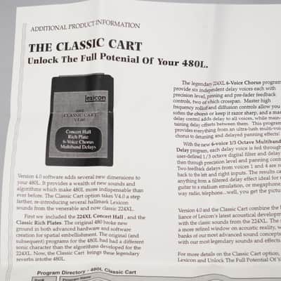 Lexicon Lexicon 480L Classic Cartridge V1.00 image 8