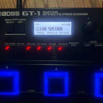 Boss GT-1 Guitar Effects Processor 2025- Present - Black image 5