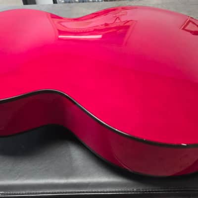 Gibson EC-10 Standard 1998 Special Limited Edition Cherry Red EC10 Pro Studio Guitar American 90s USA Acoustic Electric Thin Thinline Jumbo Stage Songwriter Light Lightweight Only 2kg image 20