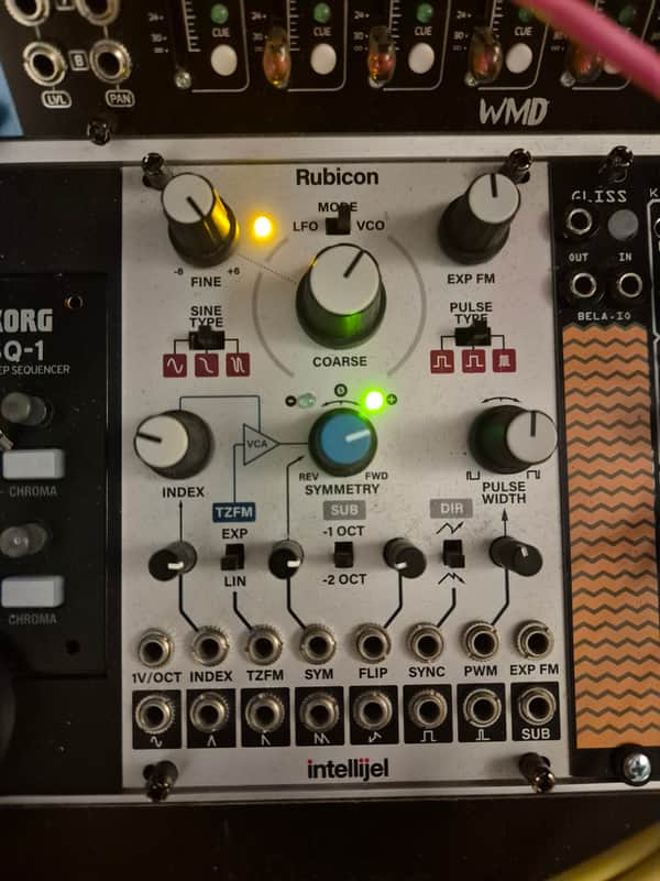 Intellijel Rubicon Through Zero VCO Eurorack Synth Module - Silver image 1