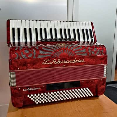 Professional Accordion Fratelli Alessandrini 41 Key/120 Bass image 1