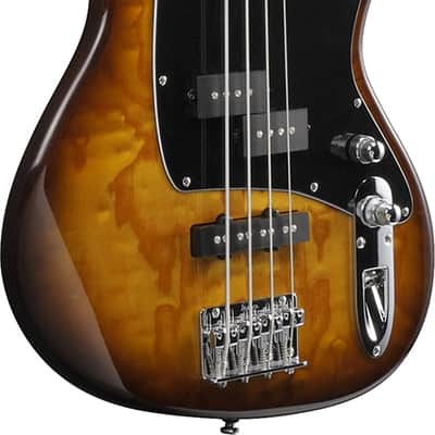 Ibanez TMB400TAIAB Bass Guitar - Iced Americano Burst image 9