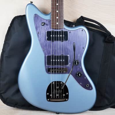 Fender 2026 Collection Hybrid II Jazzmaster Satin Metallic 2026 Matte Aero Blue Japan MIJ w/ Gig Bag, Case Candy image 1