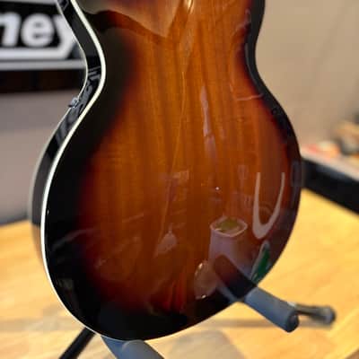 Johnson Delta Rose Hollowbody Sunburst 2020’s - Glossy Sunburst image 9