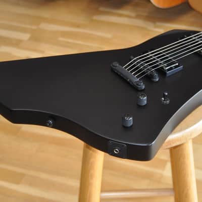 ESP LTD Snakebyte BLKS Black Satin / James Hetfield (Metallica) Signature / Explorer Type / CI25100637 image 5