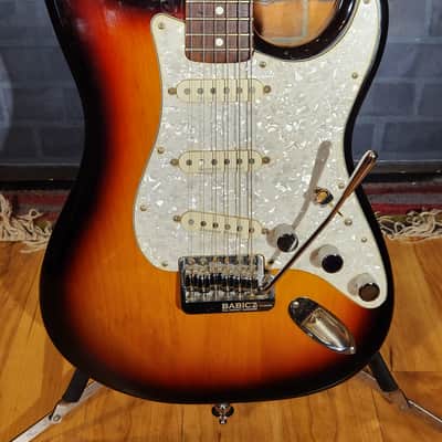 Vintage Columbus Partscaster w/ Original Body & Parts Sunburst image 4