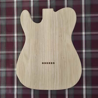 Woodtech Routing - Swamp Ash/Swamp Ash - Neck Humbucker - Chambered Telecaster Body - Unfinished image 2