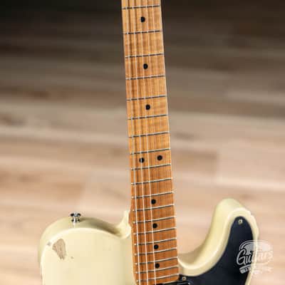 Newhall by LsL Tango 390 Chambered Swamp Ash T-Style w/ 3x P-90s – Vintage Cream image 4
