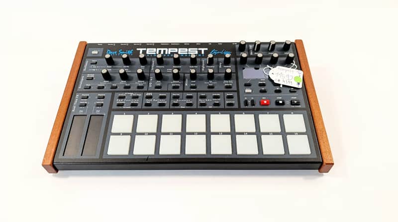Dave Smith Instruments Tempest 6-Voice Drum Machine 2011 - 2018 - Black with Wood Sides image 1