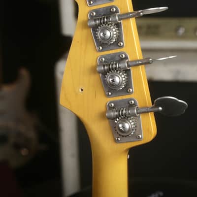 Fretless Fender Jazz Bass JB-62 FL, Made in Japan 2007-2010 - Sunburst image 7