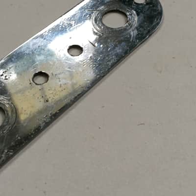 Vintage Fender 1970s Tele Telecaster Control Plate Fullerton Era Mini Toggle Mod image 5