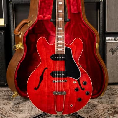 Gibson ES-330 Hollow Body Electric Guitar - Sixties Cherry with Hardshell Case image 16