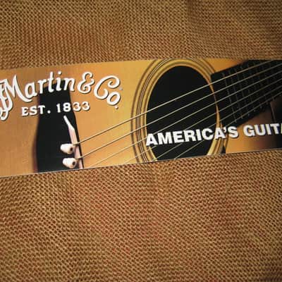 Martin Guitar 2 Logo Stickers Large and Colorful from '90's image 2