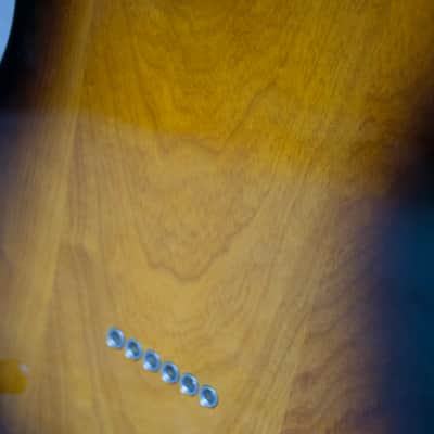 Fender 1995 MIJ Telecaster 2 Color Sunburst with Fralin pickups Callaham hardware image 7