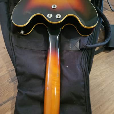 1966 Mosrite Celebrity III 3 Electric Guitar Sunburst All Original Great Condition! image 15