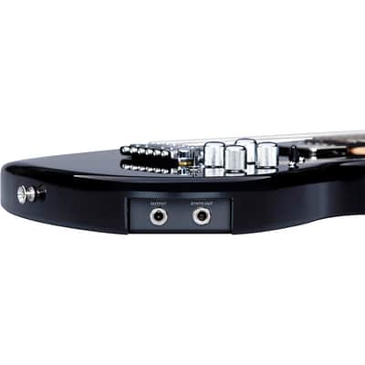 BOSS Eurus GS-1 Custom Black Electronic Guitar With SY Synth Engine Regular Black image 7