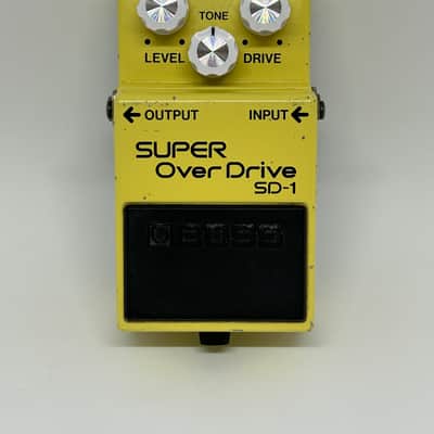 Boss SD-1 Super Overdrive 1981 - 1988 Made In Japan | Reverb