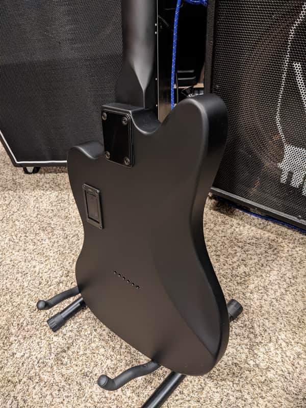Harley Benton JA-20HH Active SBK - Stealth Blackout Dark Mode | Reverb