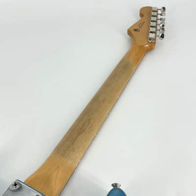 2021 Fender Vintera Road Worn 60’s Stratocaster – Lake Placid Blue image 6