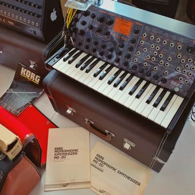 Korg MS20 Analog Synthesizer,SQ10 Analog Sequencer, VC10 Analog Vocoder image 3