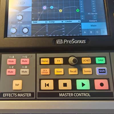 PreSonus StudioLive 32SC Subcompact Rackmount 32-Channel Digital Mixer and USB Audio Interface 2019 - Present - Black / Silver image 16