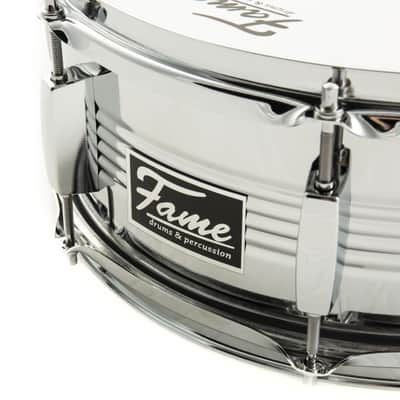 Fame FSMAR-55 Steel Marching Snare 14"x5,5" - Marching Snare Drum image 4
