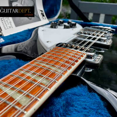♚TIMEWARP♚Vintage 1998 Rickenbacker 360-12 String♚JetGlo♚330♚£120 SETUP♚24 FRET! image 8
