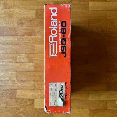 Roland JSQ-60 Digital Keyboard Recorder 1983 -1988 - Black image 7