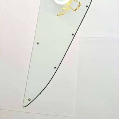 3 Ply W/B/W Pickguard for 1963-1966 Gibson Thunderbird Bass with Decal Made in USA image 3