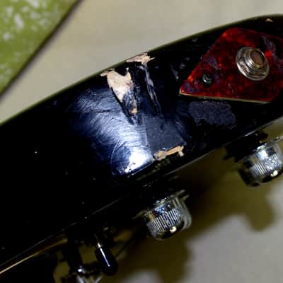 Mosrite 500 Bluesbender 1972. A Real Natural Relic. Semie's coolest hippy guitar. Rare.. image 16