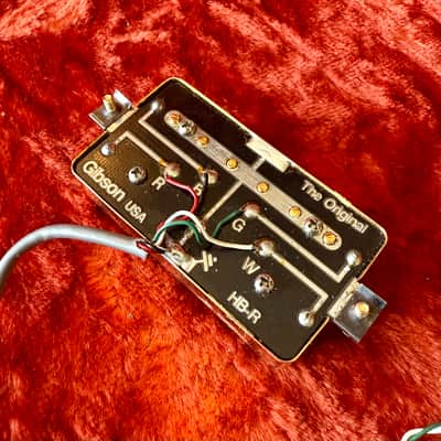 Gibson HB-R Bill Lawrence circuit board rhythm neck humbucker 1980’s - GOLD ES Les paul custom artist sg RD es345 es355 SG ORIGINAL VINTAGE USA image 2