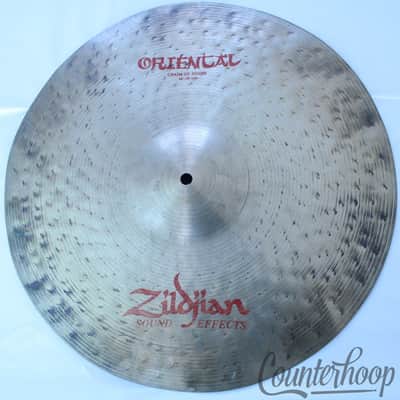 *Zildjian 18" Oriental Crash Of Doom Sound Effects B20 Bronze Avedis+Sound File* image 1
