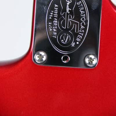 Fender Stratocaster Strat 2004 Candy Apple Red USA 50th Anniversary Clean with case image 11