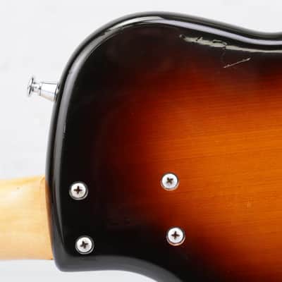 Yamaha SB-30 Sunburst Electric Bass Guitar MIJ w/ SKB Case #55298 image 13