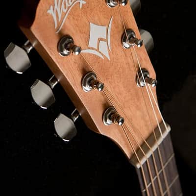 Washburn WD7S Dreadnought Acoustic Guitar Natural image 4