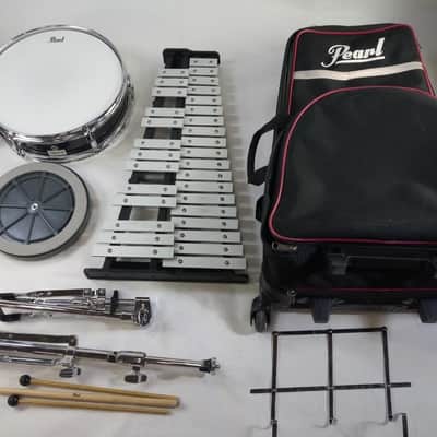 Pearl PL910C Educational Snare and Bell Kit with Rolling Cart image 9