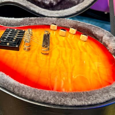 🔥GIBSON PICKUPS🔥 Epiphone Prophecy Les Paul Custom Plus GX~ Cherry Sunburst! Bild 4