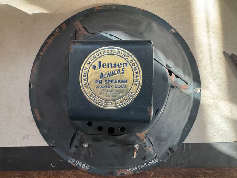 Ugly Blue 1956 Jensen  P 10 R Speaker image 1