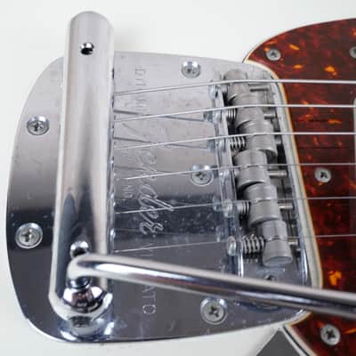Fender MG-65 Mustang Reissue CIJ 2007 Vintage White US Vintage Grey Bobbin Pickups w/ Bag image 7