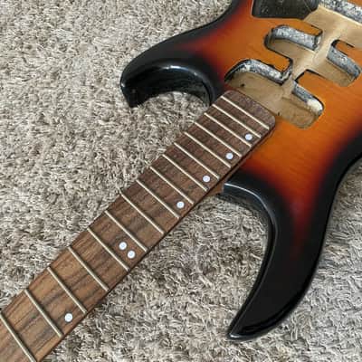 Cort HSS Electric Guitar, Tiger Maple Top Basswood Body, Maple Neck, Rosewood Fingerboard image 14