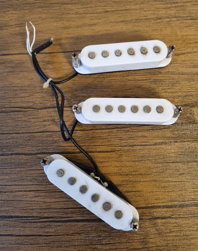 3x Stratocaster Strat Single Coil Pickups image 1