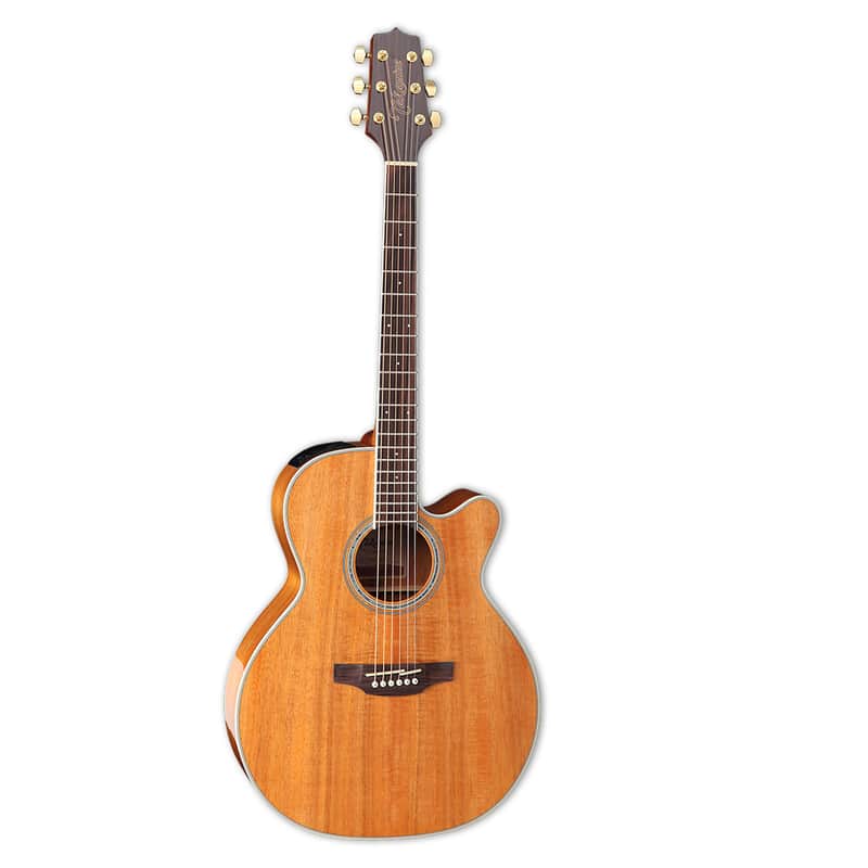 Takamine GN77KCE NEX Cutaway Acoustic Electric Guitar, Natural Satin Gloss image 1