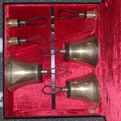Shulmeric Handbells G3-G7# - Polished bronze expansion sets image 11