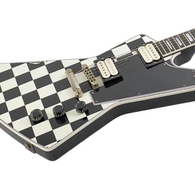 New Gibson Custom Shop Explorer Checkerboard Top Murphy Lab Light Aged TRG Stinger Series #CS601323 Bild 2