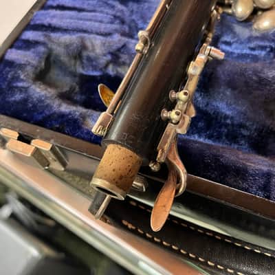 F. Loree Paris Vintage Oboe - Grenadilla Wood - Made in France With Case SN: BD72 - Early 1960s image 6