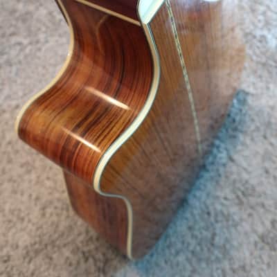 Vintage 1992 Charvel Jackson 150-SEC-NAT Solid Spruce Top Acoustic Guitar Rosewood Case Very Clean image 13