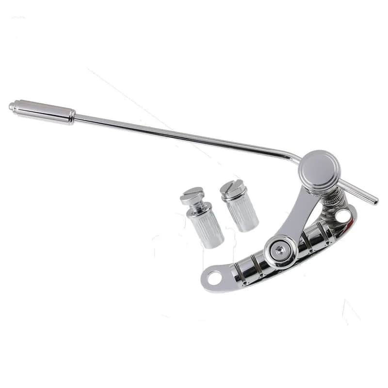 Semi Hollow Tailpiece Replacement For 6 Strings Jazz Archtop Electric Guitar image 1
