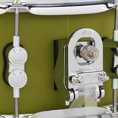PDP Concept Maple 5.5x14 Satin Olive FinishPly Snare (PDCM5514SSSO) image 4